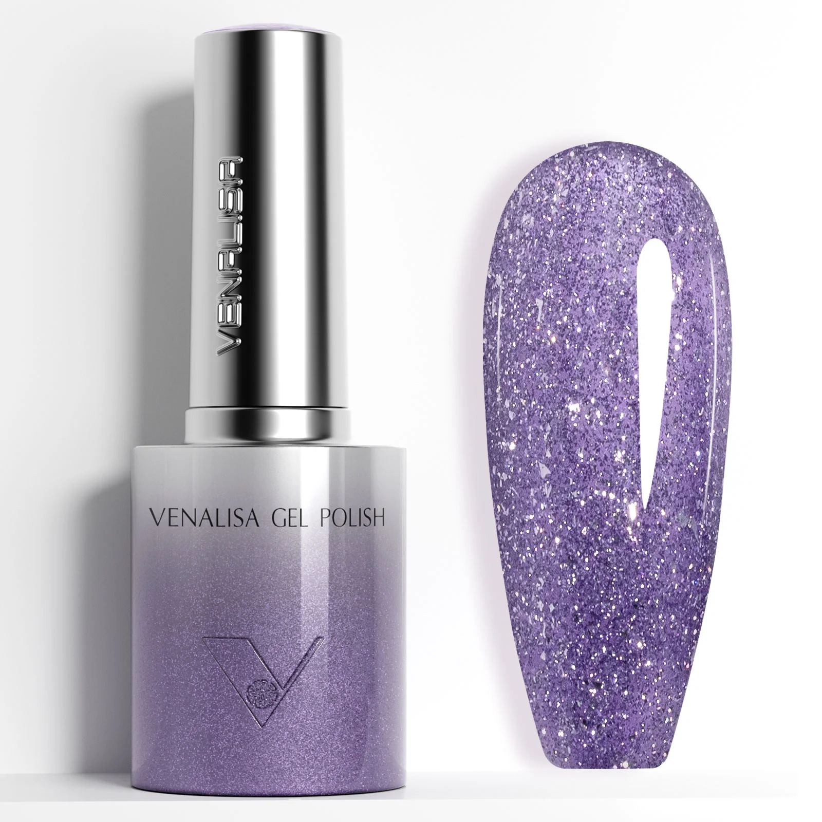 Venalisa UV/LED Gél Lakk 10 ml No.5607 - Glitter Gel