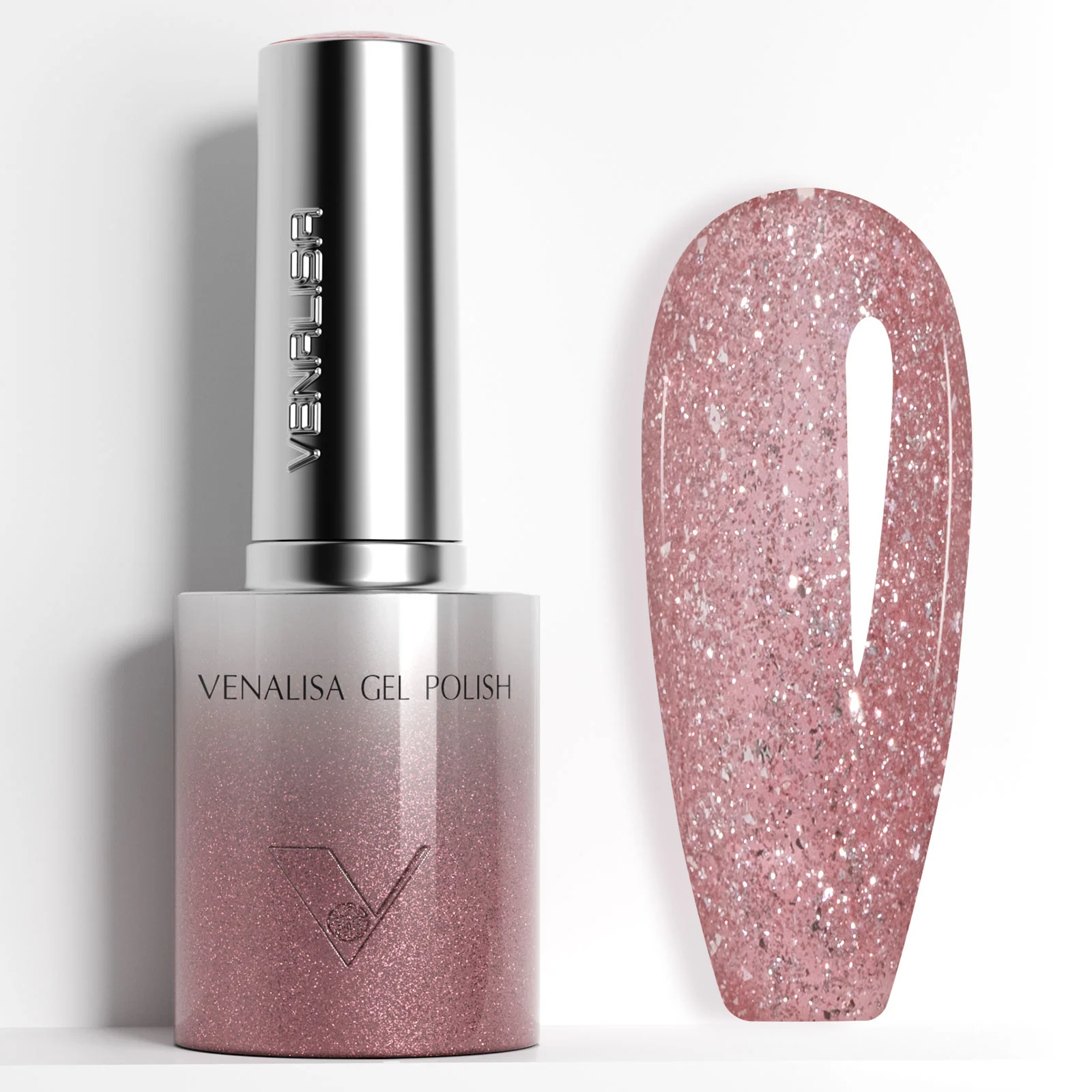 Venalisa UV/LED Gél Lakk 10 ml No.5608 - Glitter Gel