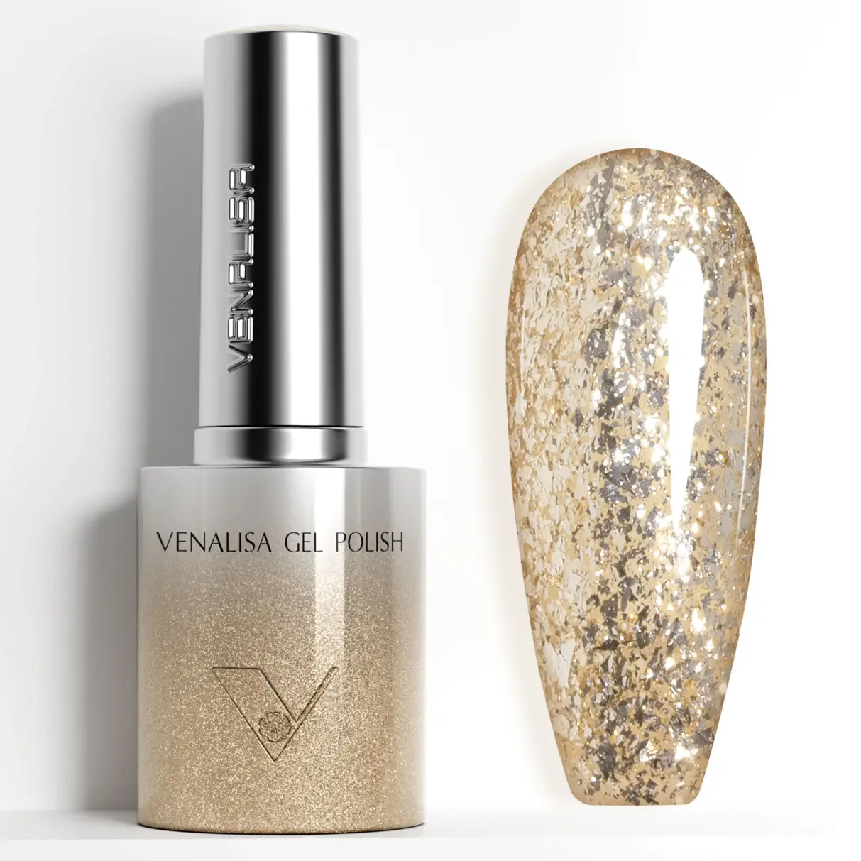 Venalisa UV/LED Gél Lakk 10 ml No.5618 - Glitter Gel