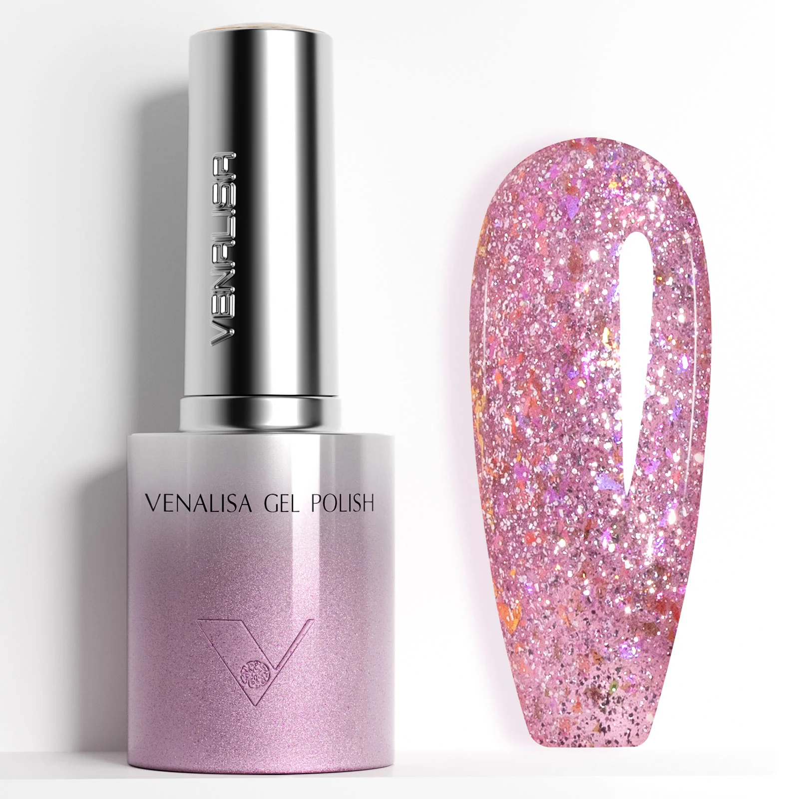 Venalisa UV/LED Gél Lakk 10 ml No.5625 - Glitter Gel