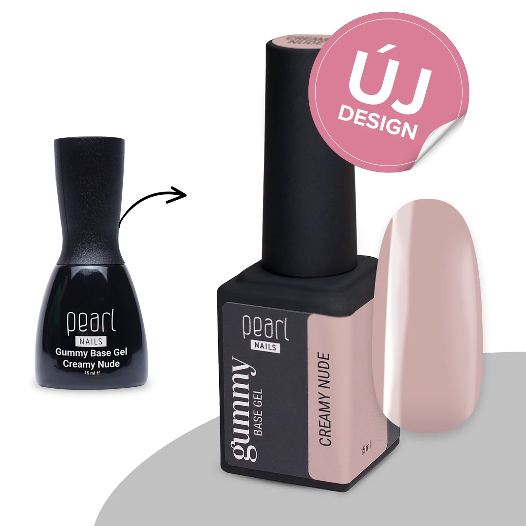 Pearl Nails Gummy Base Gel 15ml - Creamy Nude
