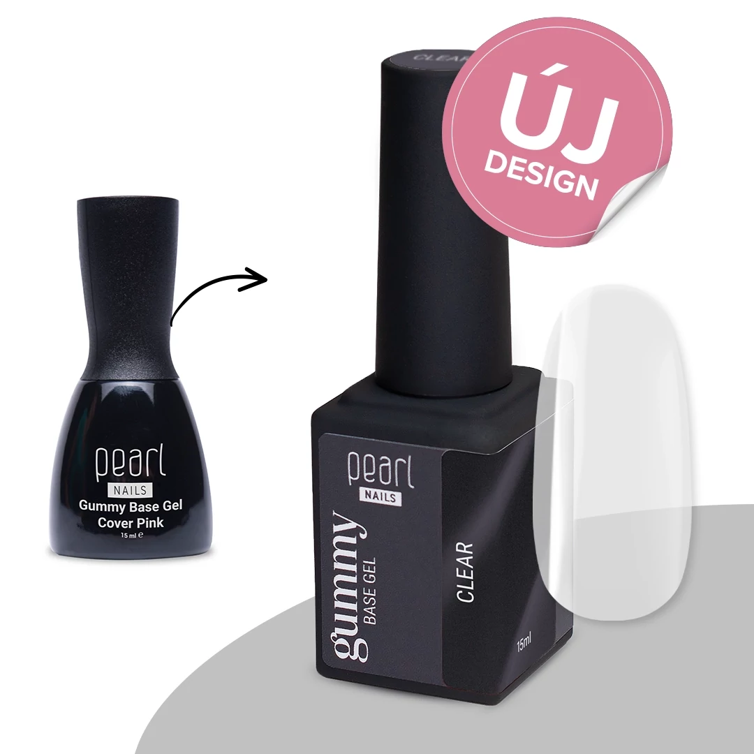 Pearl Nails Gummy Base Gel 15ml - Clear