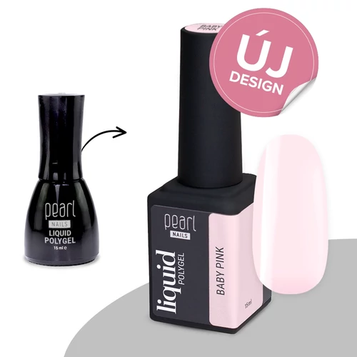 Pearl Nails Liquid PolyGel 15ml - Baby Pink