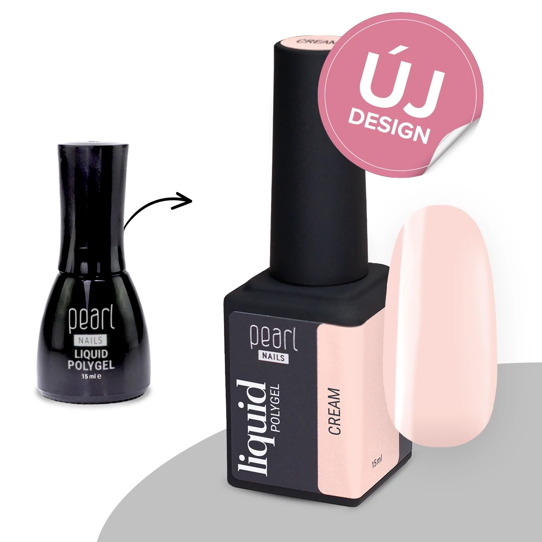 Pearl Nails Liquid PolyGel 15ml - Cream