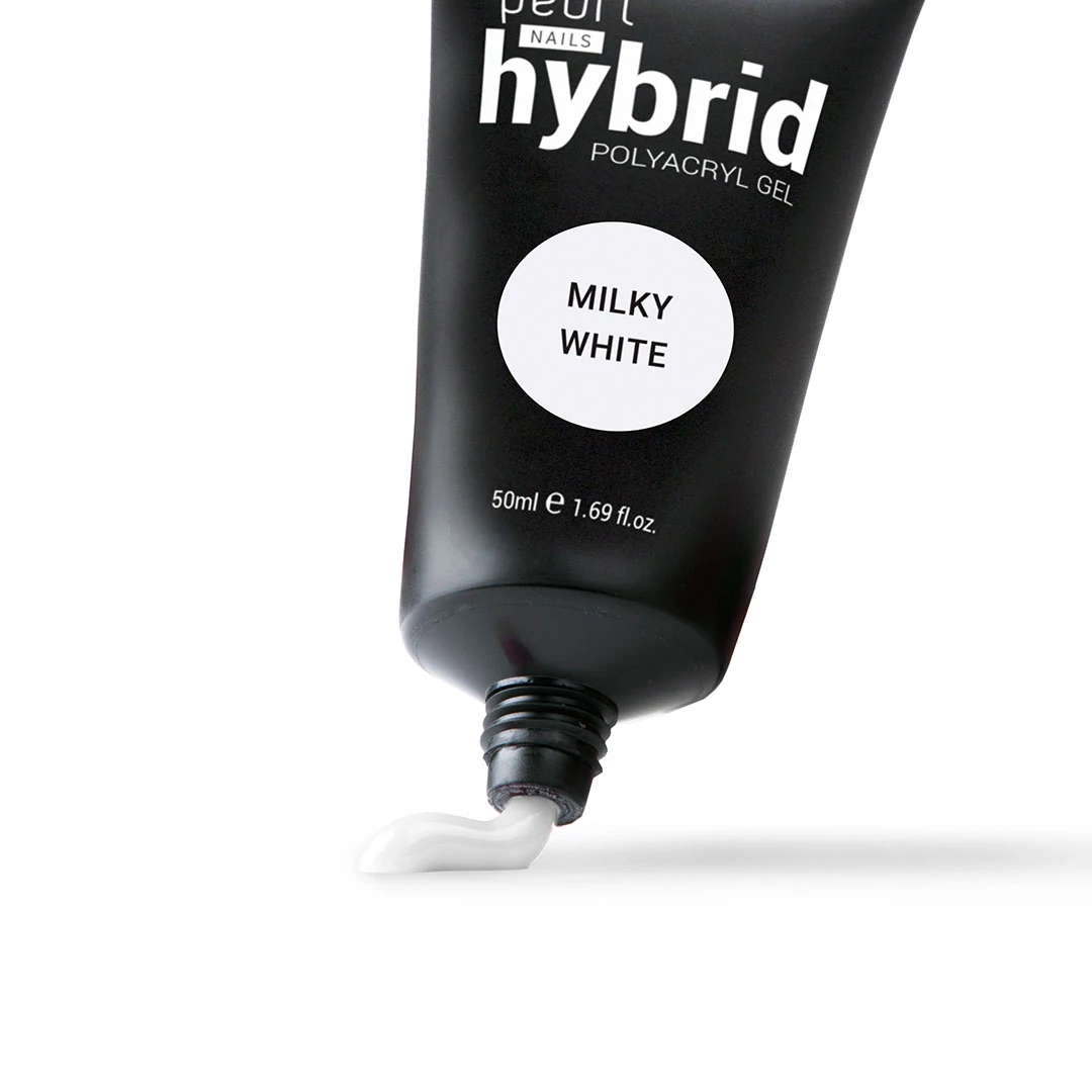 Pearl Nails Hybrid PolyAcryl Gel 50ml - Milky White