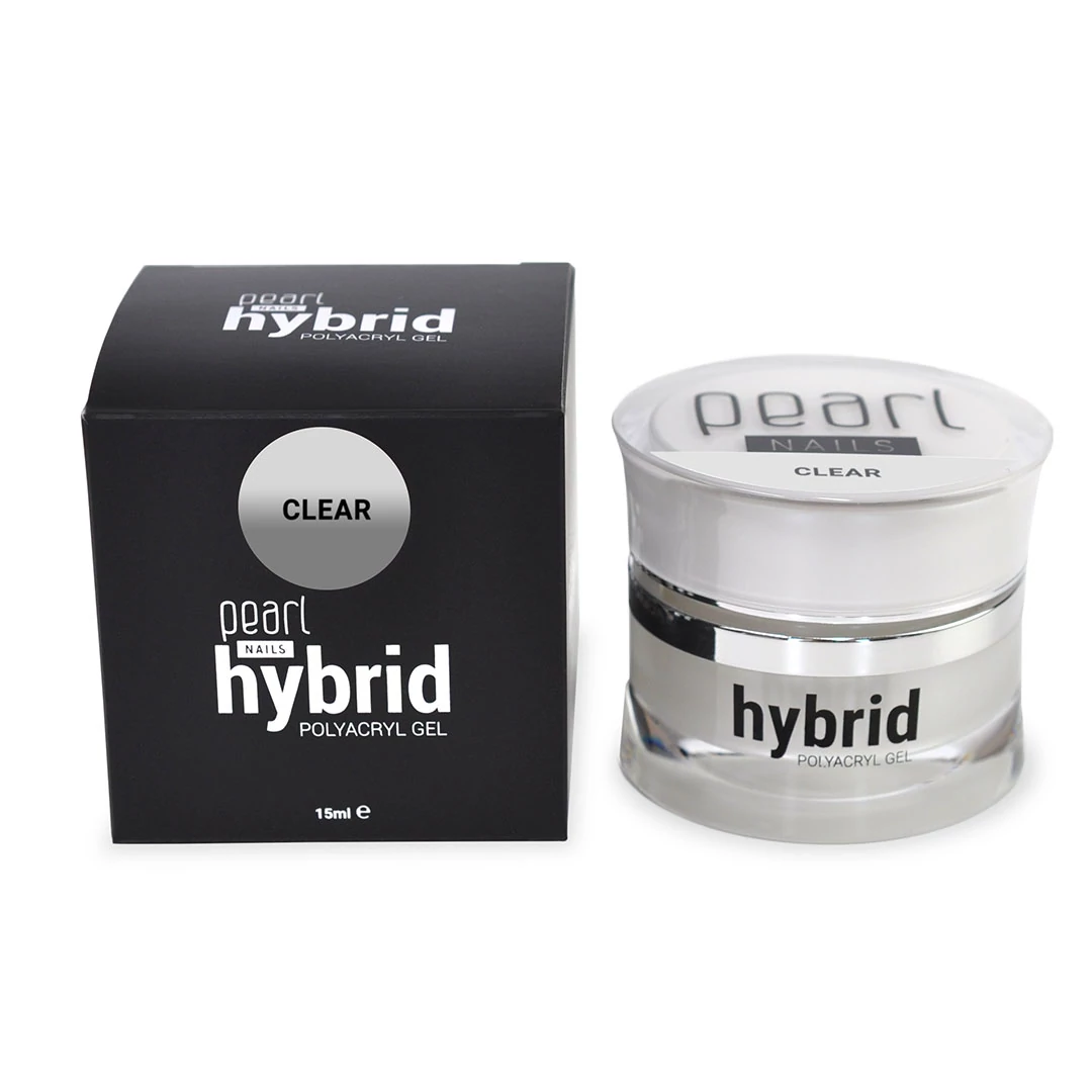 Pearl Nails Hybrid PolyAcryl Gel 15ml - Clear