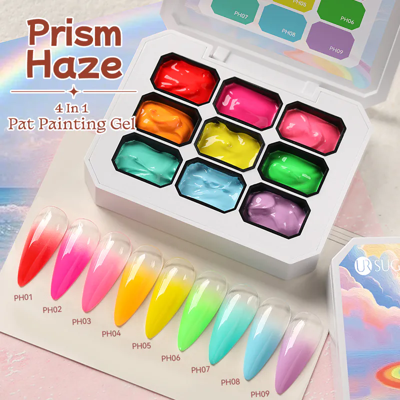 BORN PRETTY 4in1 festőzselé paletta - No.L05 - Prism Hase