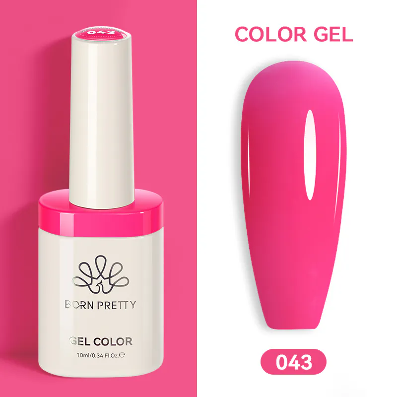 Born Pretty TERRA UV/LED gél lakk 10 ml - No.043 - Hema-Free