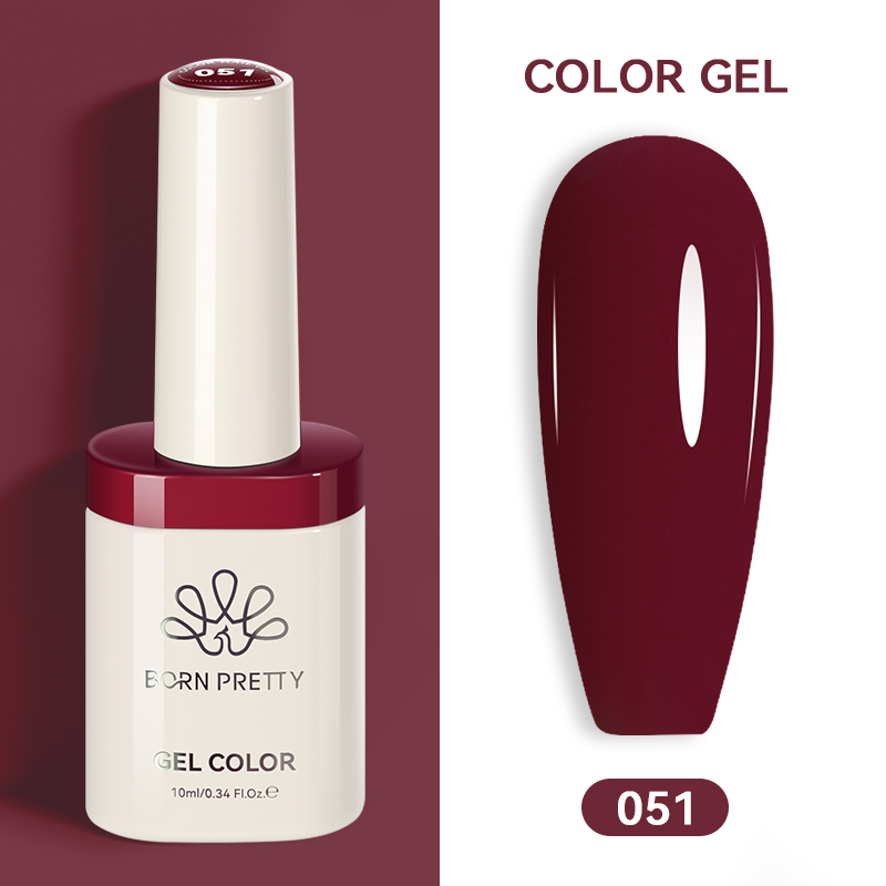 Born Pretty TERRA UV/LED gél lakk 10 ml - No.051 - Hema-Free