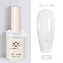 Born Pretty TERRA UV/LED gél lakk 10 ml - No.091 - Hema-Free - Milky White