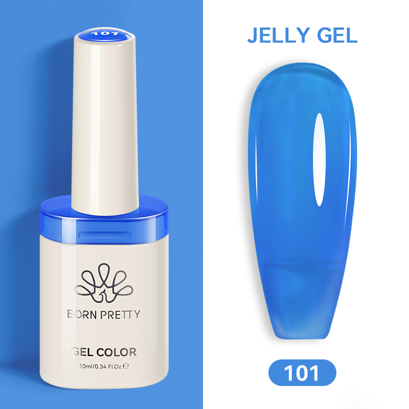 Born Pretty TERRA UV/LED gél lakk 10 ml - No.101 - Hema-Free