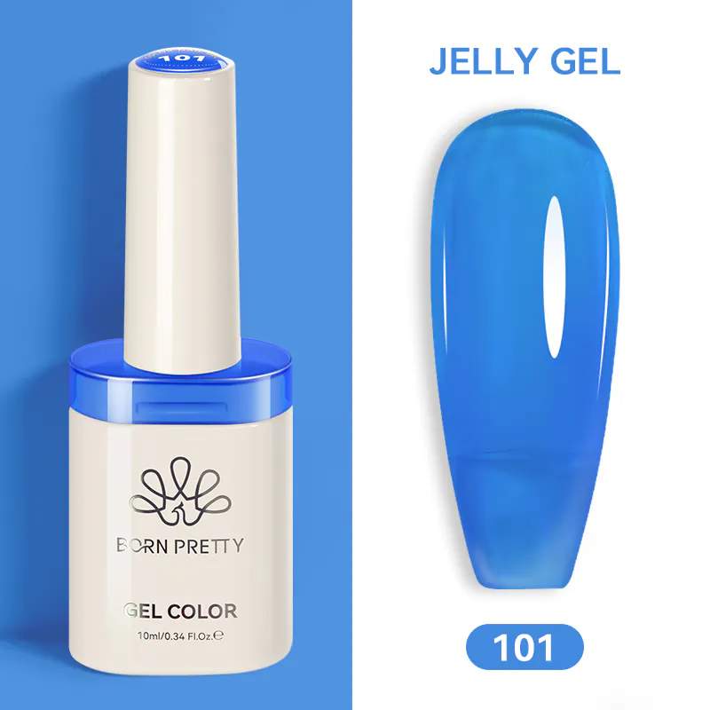 Born Pretty TERRA UV/LED gél lakk 10 ml - No.101 - Hema-Free