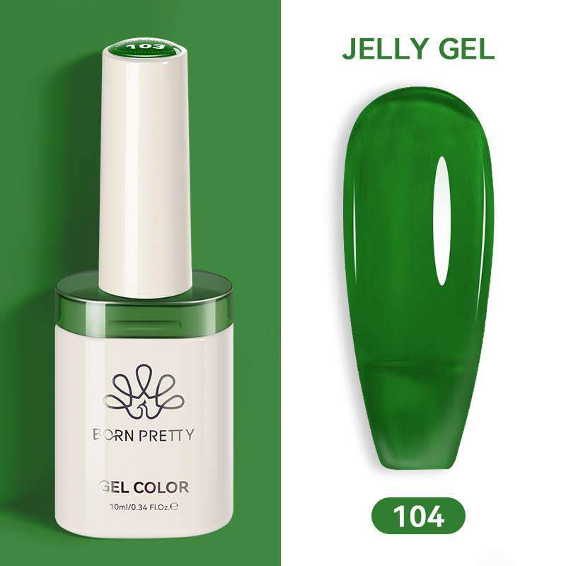 Born Pretty TERRA UV/LED gél lakk 10 ml - No.104 - Hema-Free