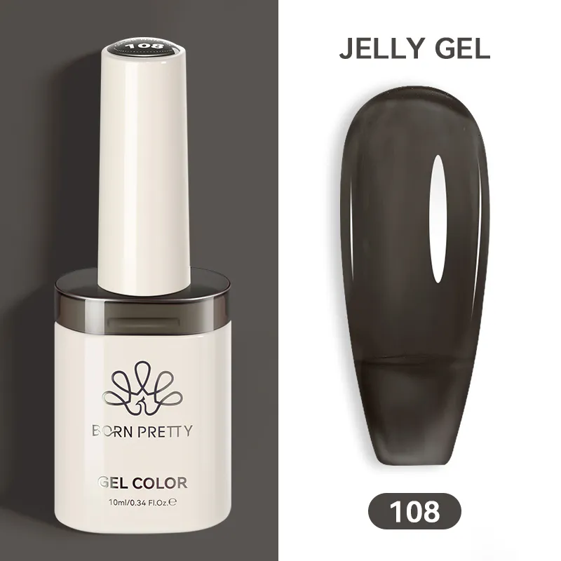 Born Pretty TERRA UV/LED gél lakk 10 ml - No.108 - Hema-Free