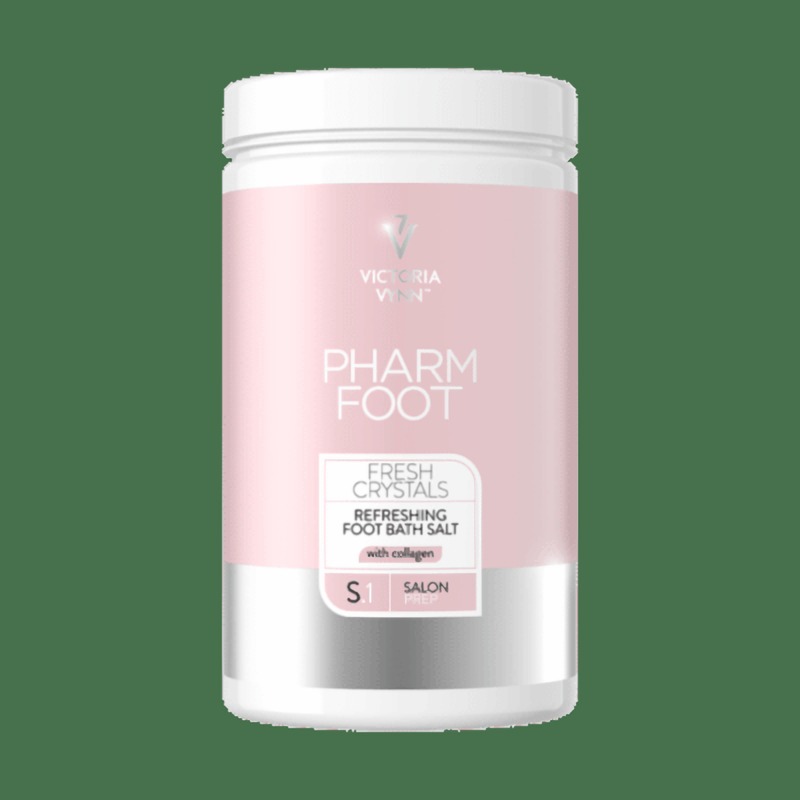 Victoria Vynn - Pharm Foot - Fresh Crystals - Frissítő lábfürdő só kollagénnel 1250 g
