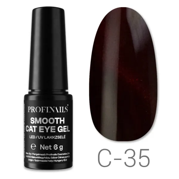 Profinails Smooth Cat Eye LED/UV lakkzselé 6gr C-35