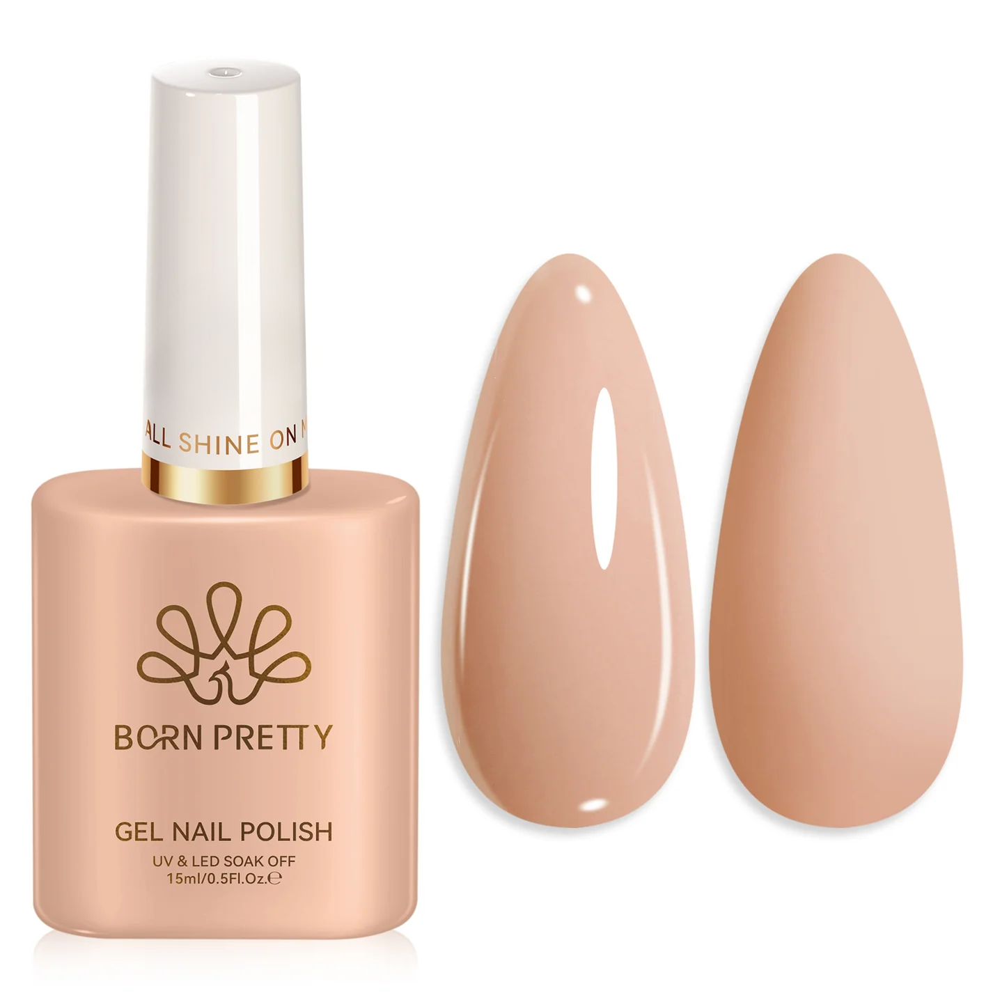 Born Pretty UV/LED gél lakk 15 ml - SJ09 - Hema-Free