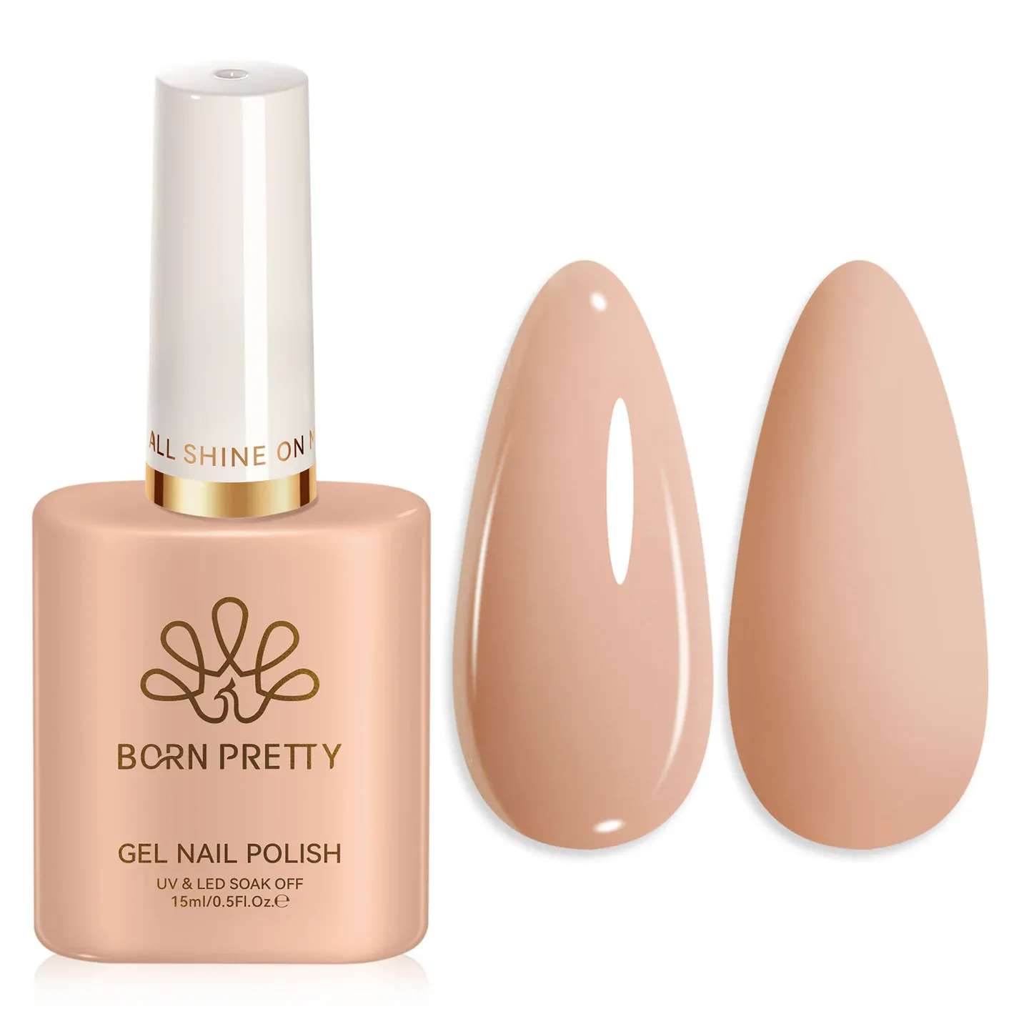 Born Pretty UV/LED gél lakk 15 ml - SJ09 - Hema-Free