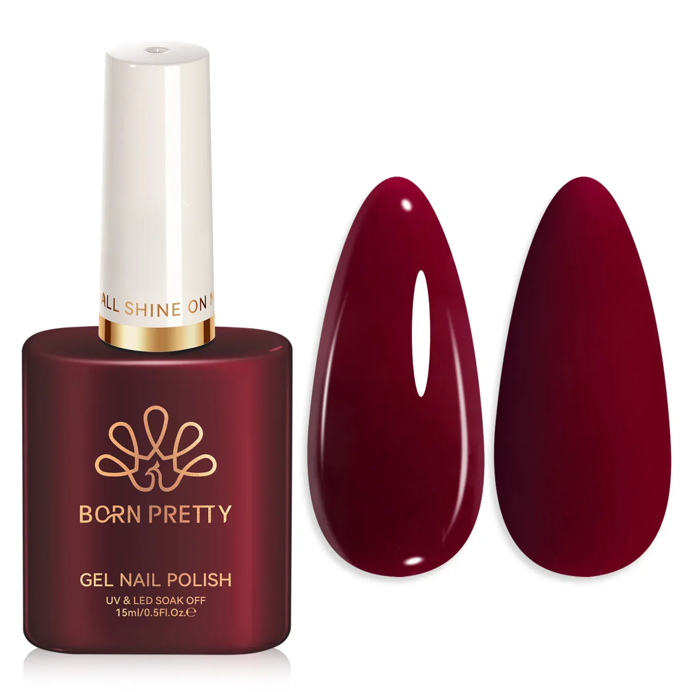 Born Pretty UV/LED gél lakk 15 ml - SJ12 - Hema-Free