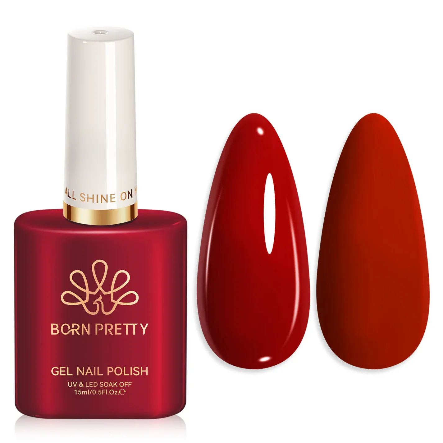 Born Pretty UV/LED gél lakk 15 ml - SJ17 - Hema-Free