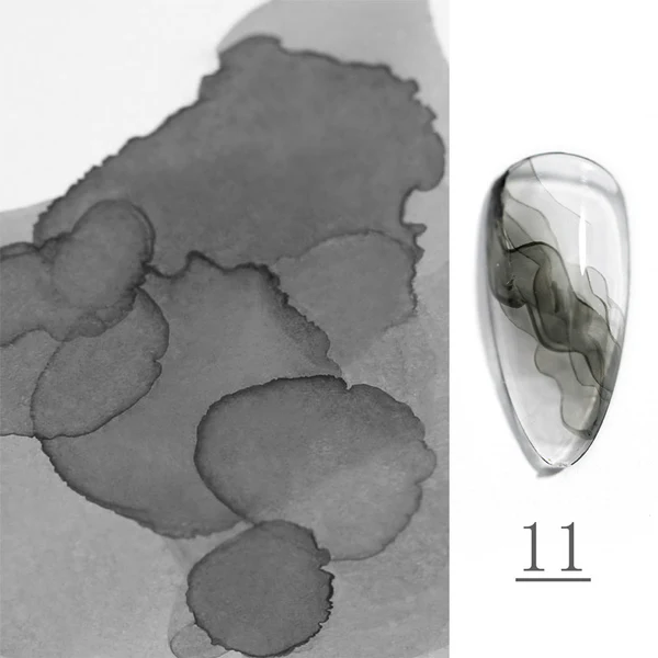 CANNI Blooming Watercolor Ink 9ml - XC11 - Fekete