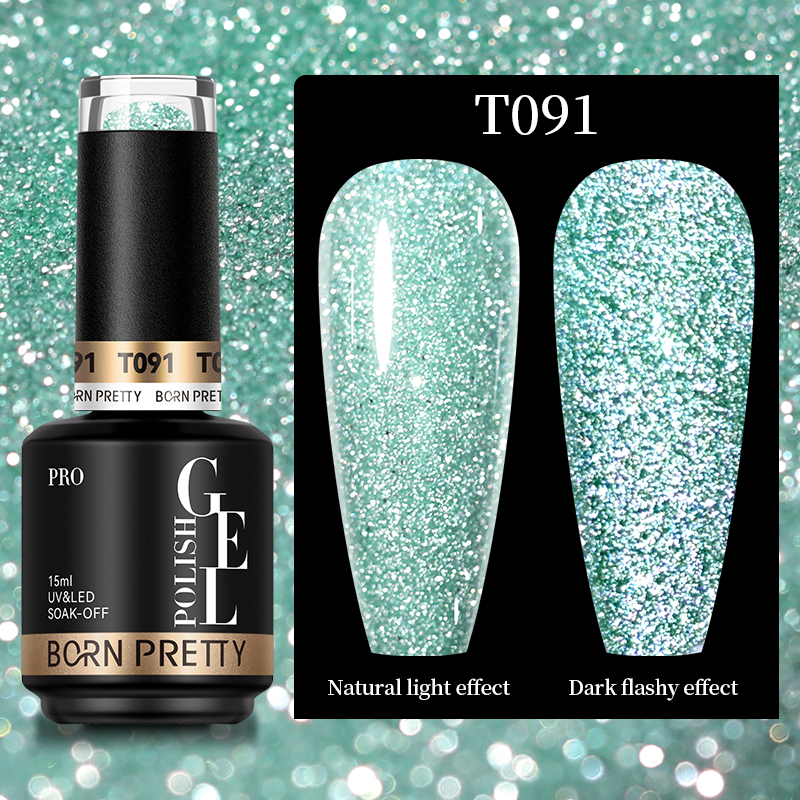 BORN PRETTY PRO UV/LED gél lakk 15 ml - T091 - Reflective Gel