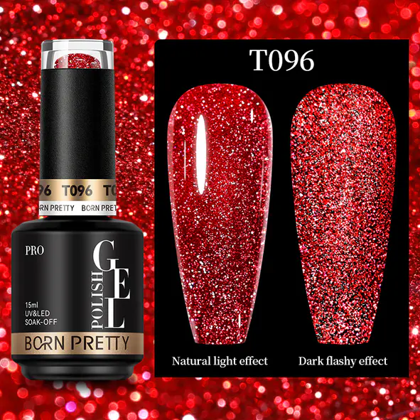 BORN PRETTY PRO UV/LED gél lakk 15 ml - T096 - Reflective Gel