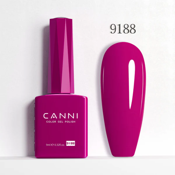 CANNI HEMA FREE UV/LED gél lakk 9ml No.9188