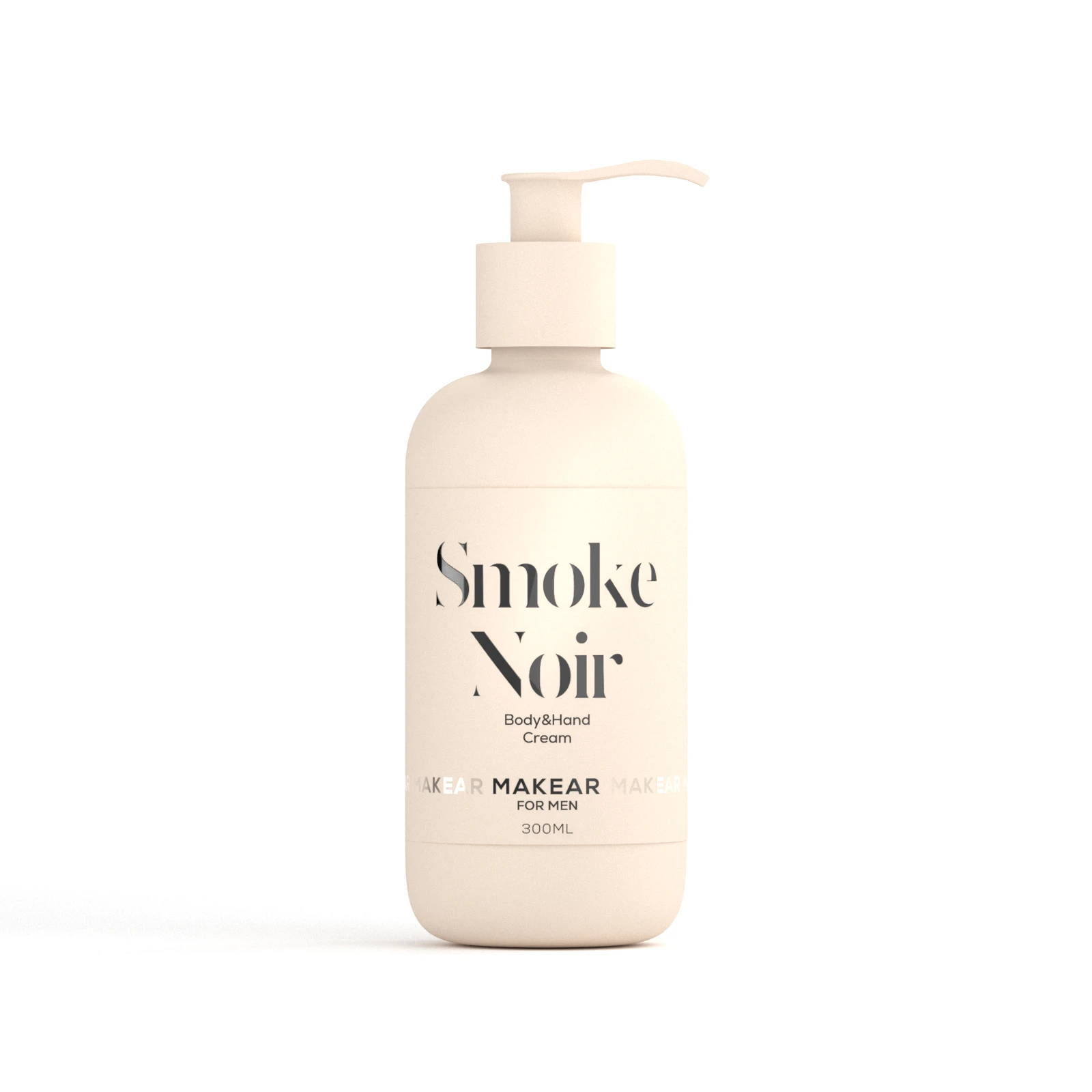 MAKEAR Kéz- és testápoló krém 300ml - férfi parfüm illattal - SMOKE NOIR