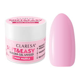 CLARESA Soft&Easy Builder Gél 12g - Pink Waffle