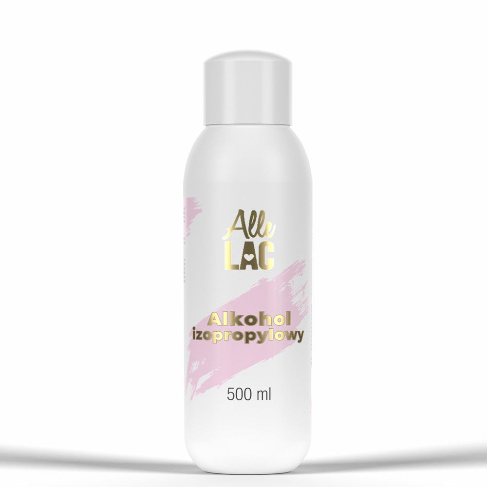 AlleLac izopropil-alkohol Nail Prep és Cleaner – 500 ml
