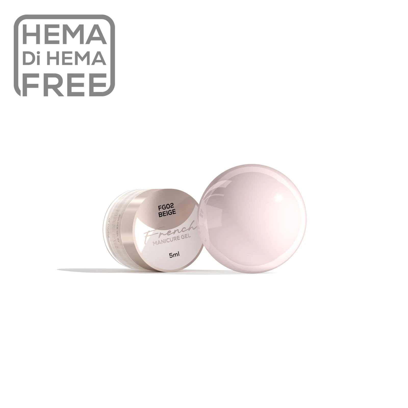 MAKEAR French Gel festőzselé FG02 - 5 ml - Beige