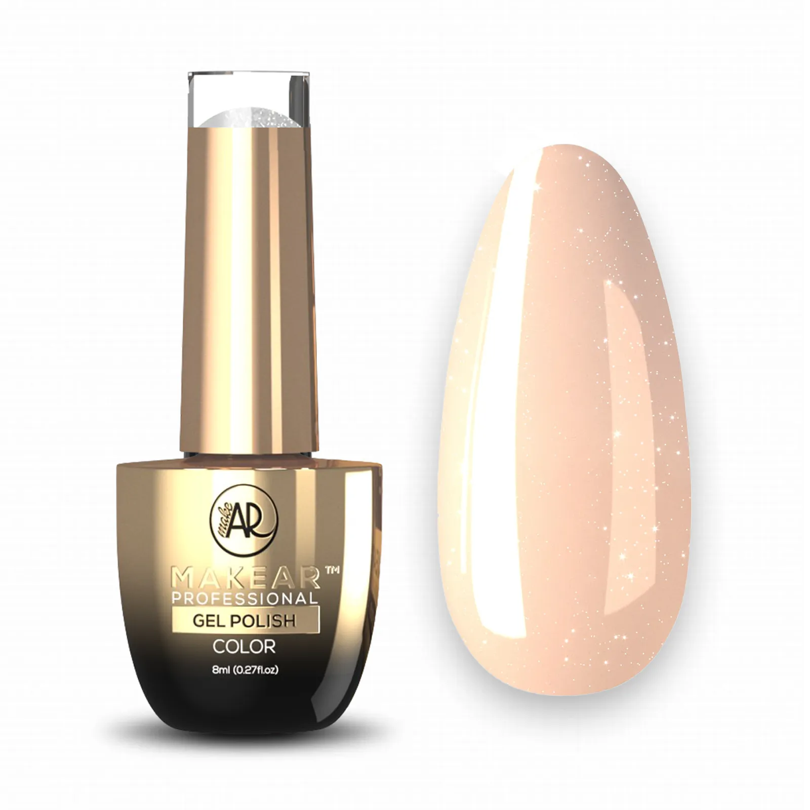 MAKEAR Gel Polish 8 ml No.406 - Pastel Princess Collection