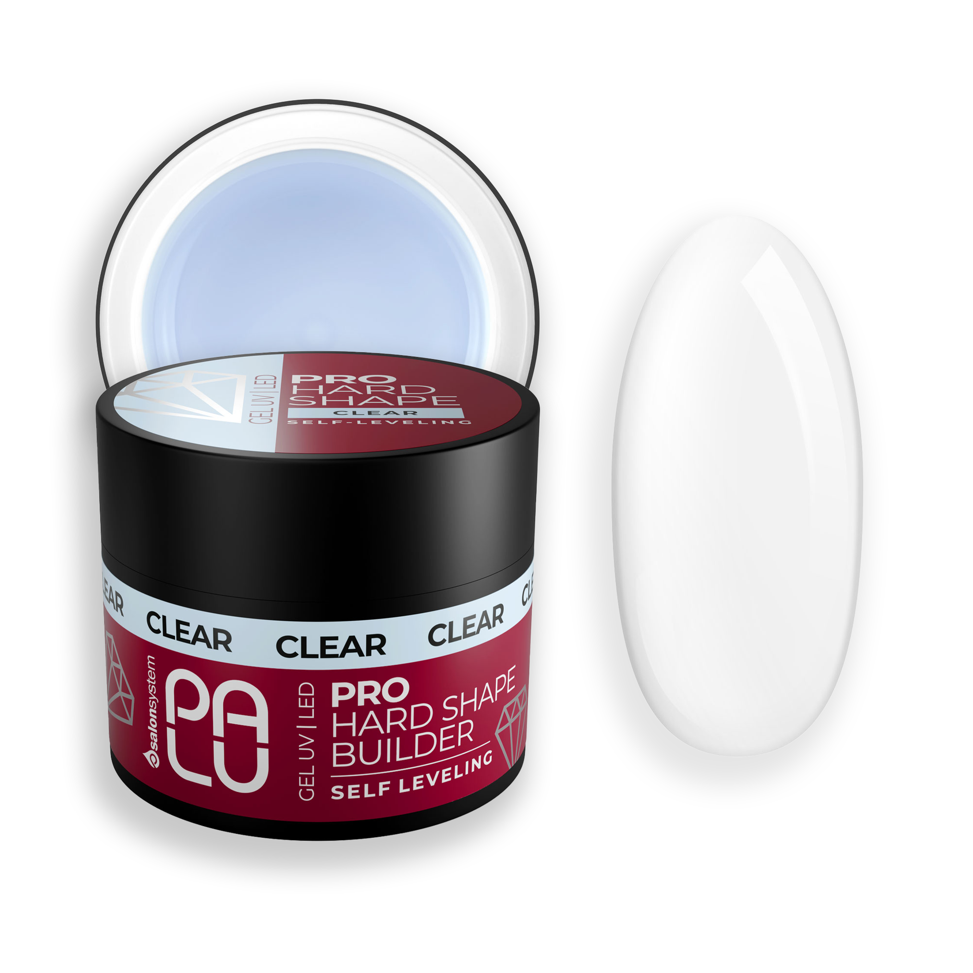 PALU Pro Hard Shape Builder építőzselé 45g - Clear