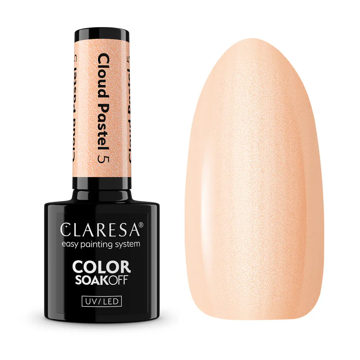 CLARESA UV/LED gél lakk 5g - Cloud Pastel 05