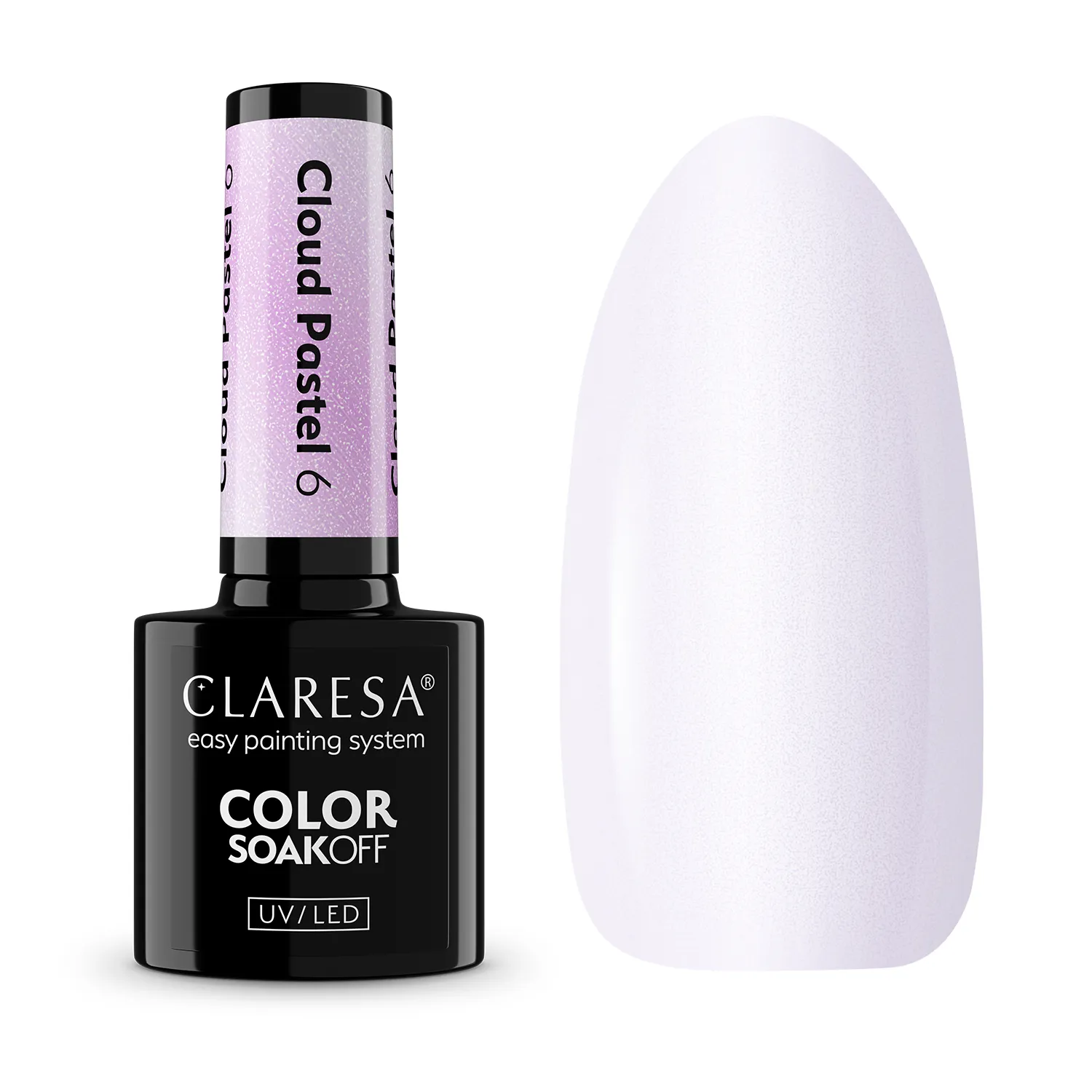 CLARESA UV/LED gél lakk 5g - Cloud Pastel 06