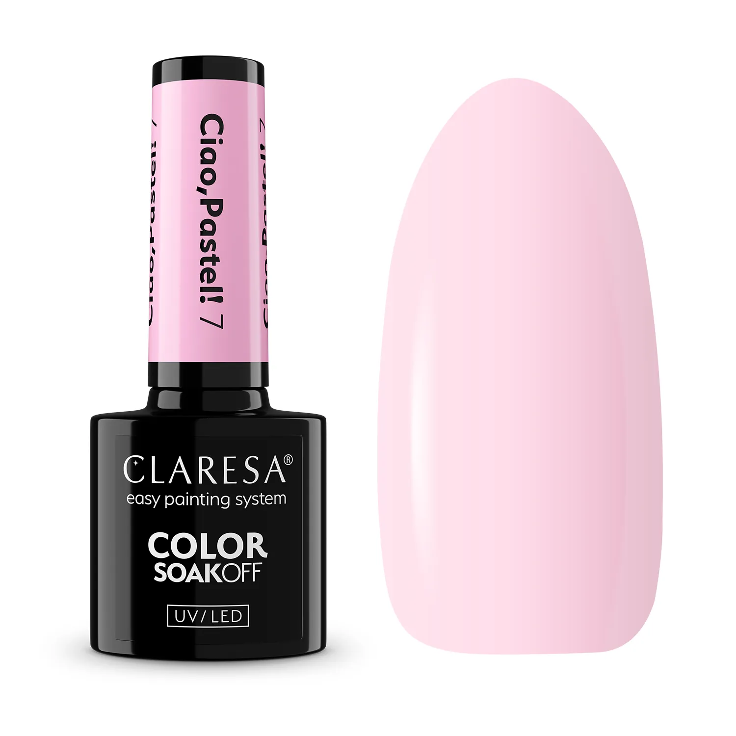 CLARESA UV/LED gél lakk 5g - Ciao, Pastel! 07