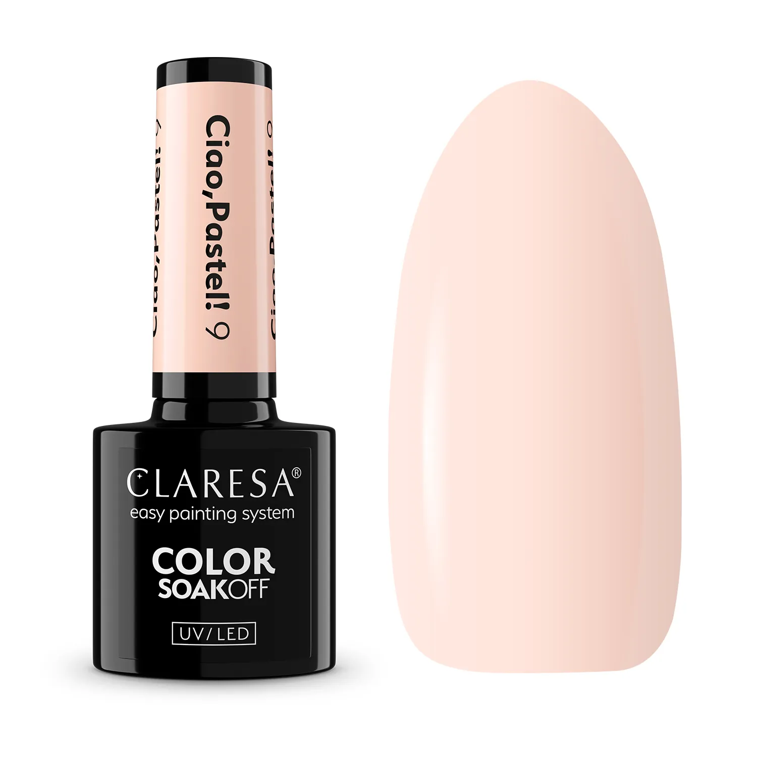 CLARESA UV/LED gél lakk 5g - Ciao, Pastel! 09