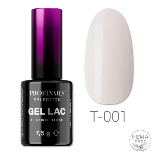 Profinails Selection Gel Lac LED/UV lakkzselé 7,5 g No.T001