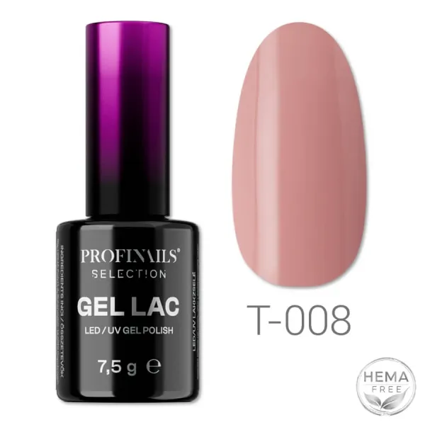 Profinails Selection Gel Lac LED/UV lakkzselé 7,5 g No.T008
