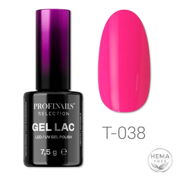Profinails Selection Gel Lac LED/UV lakkzselé 7,5 g No.T038