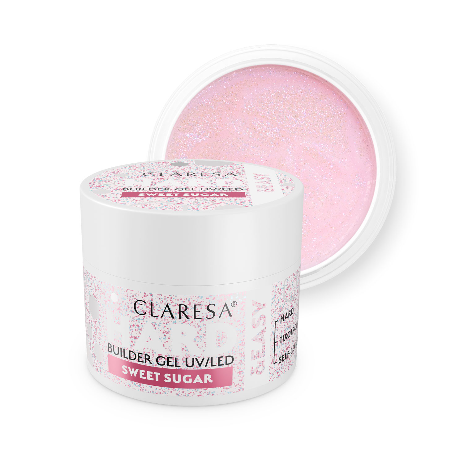 CLARESA Hard&Easy Builder Gél 12g - Sweet Sugar