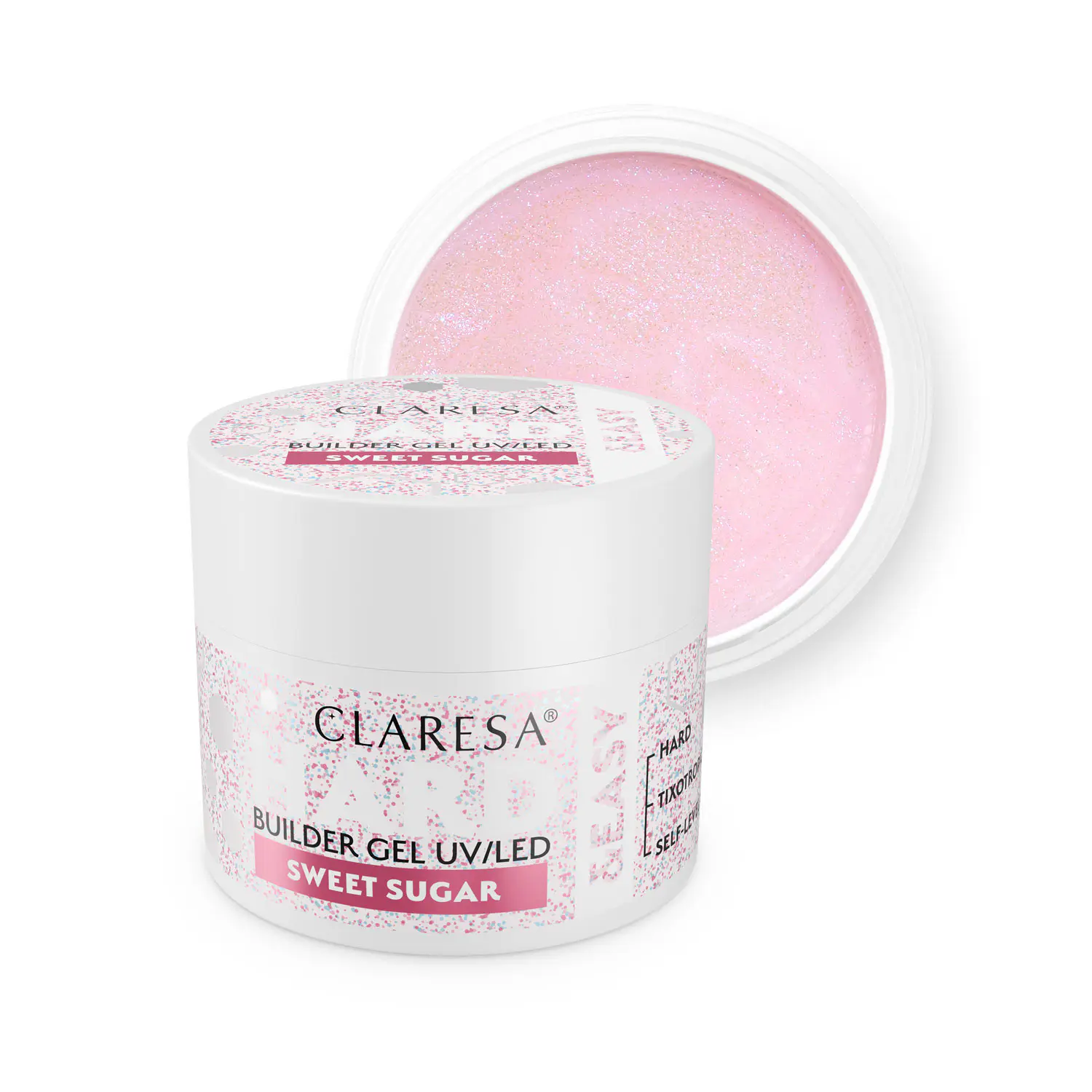 CLARESA Hard&Easy Builder Gél 45g - Sweet Sugar