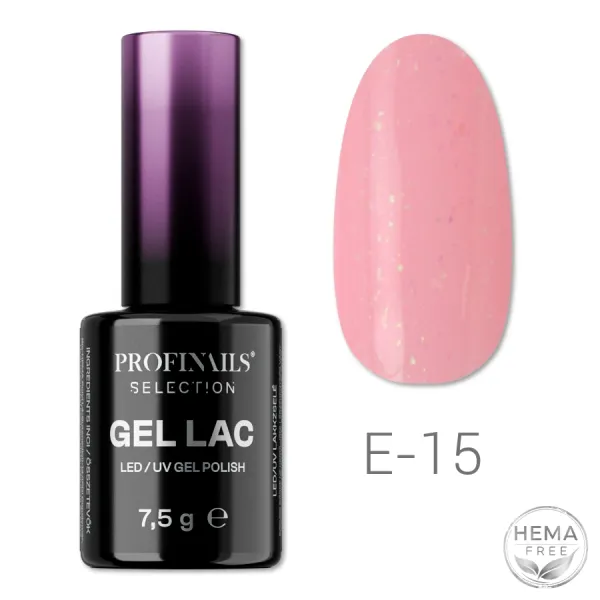 Profinails Selection Effected Collection Gel Lac LED/UV lakkzselé 7,5 g No.E15