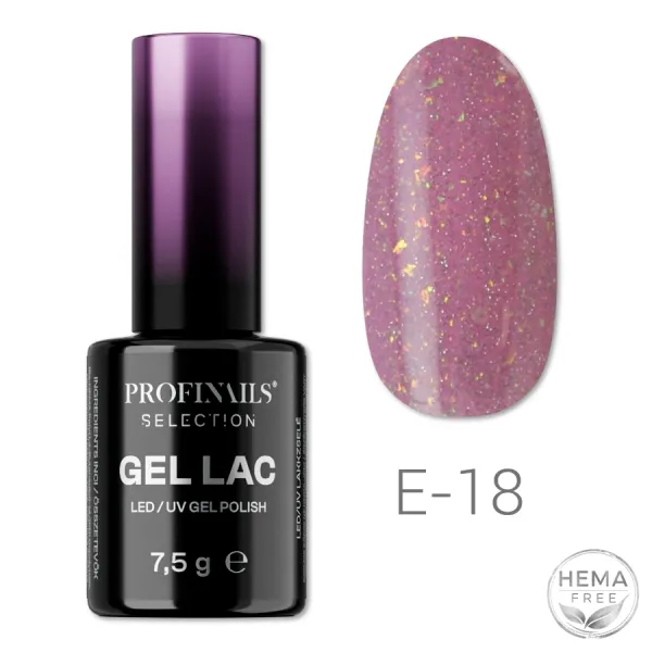 Profinails Selection Effected Collection Gel Lac LED/UV lakkzselé 7,5 g No.E18