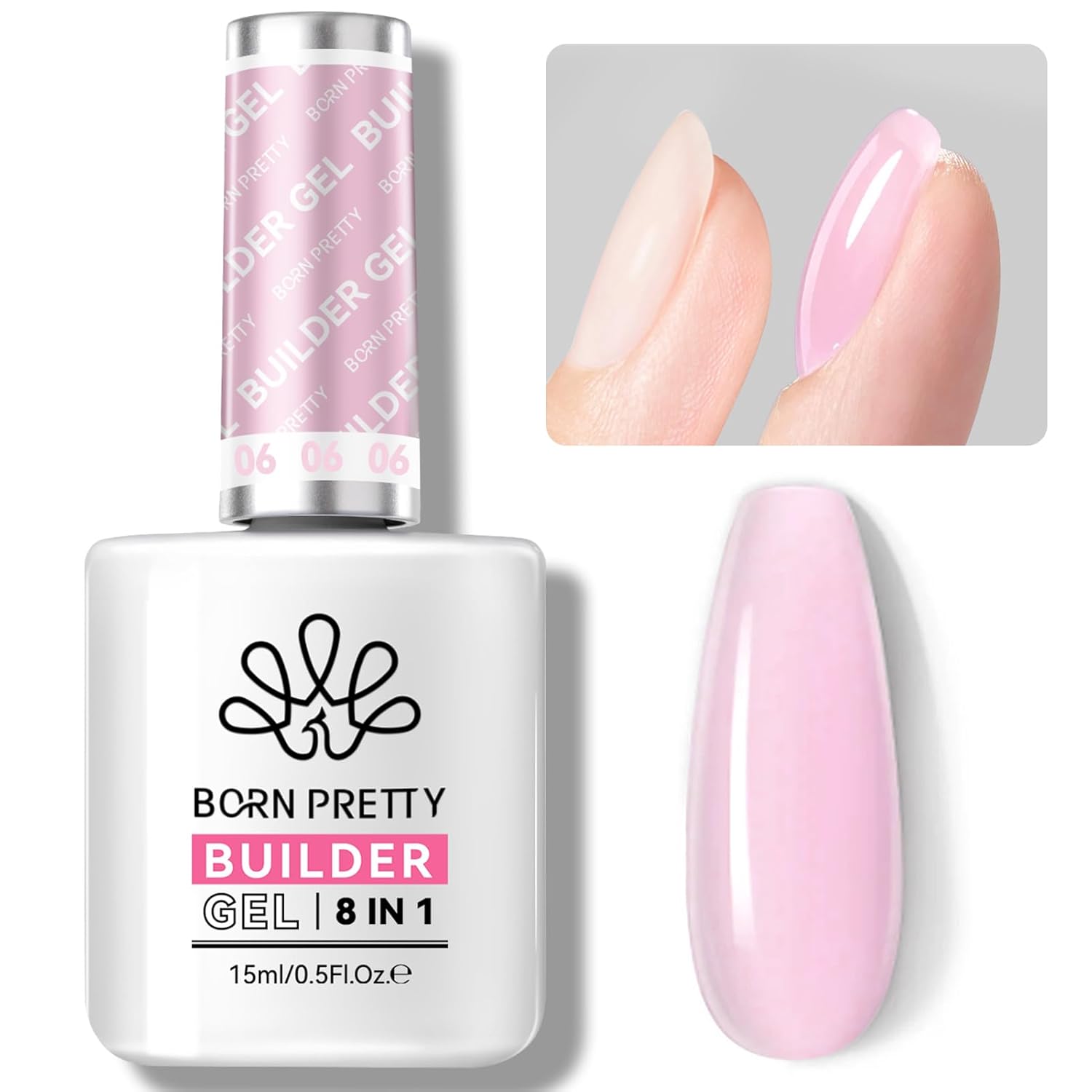 Born Pretty 8in1 Builder Gél 15 ml No.06