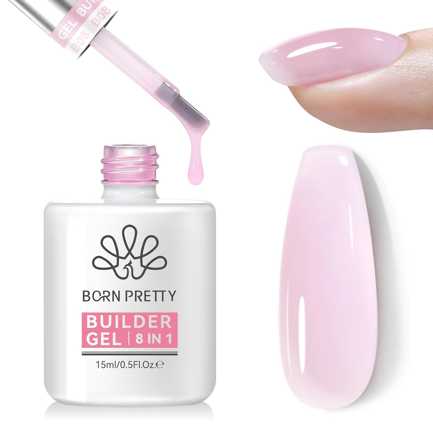 Born Pretty 8in1 Builder Gél 15 ml No.08