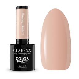 CLARESA UV/LED gél lakk 5g - Gummy Nude 4