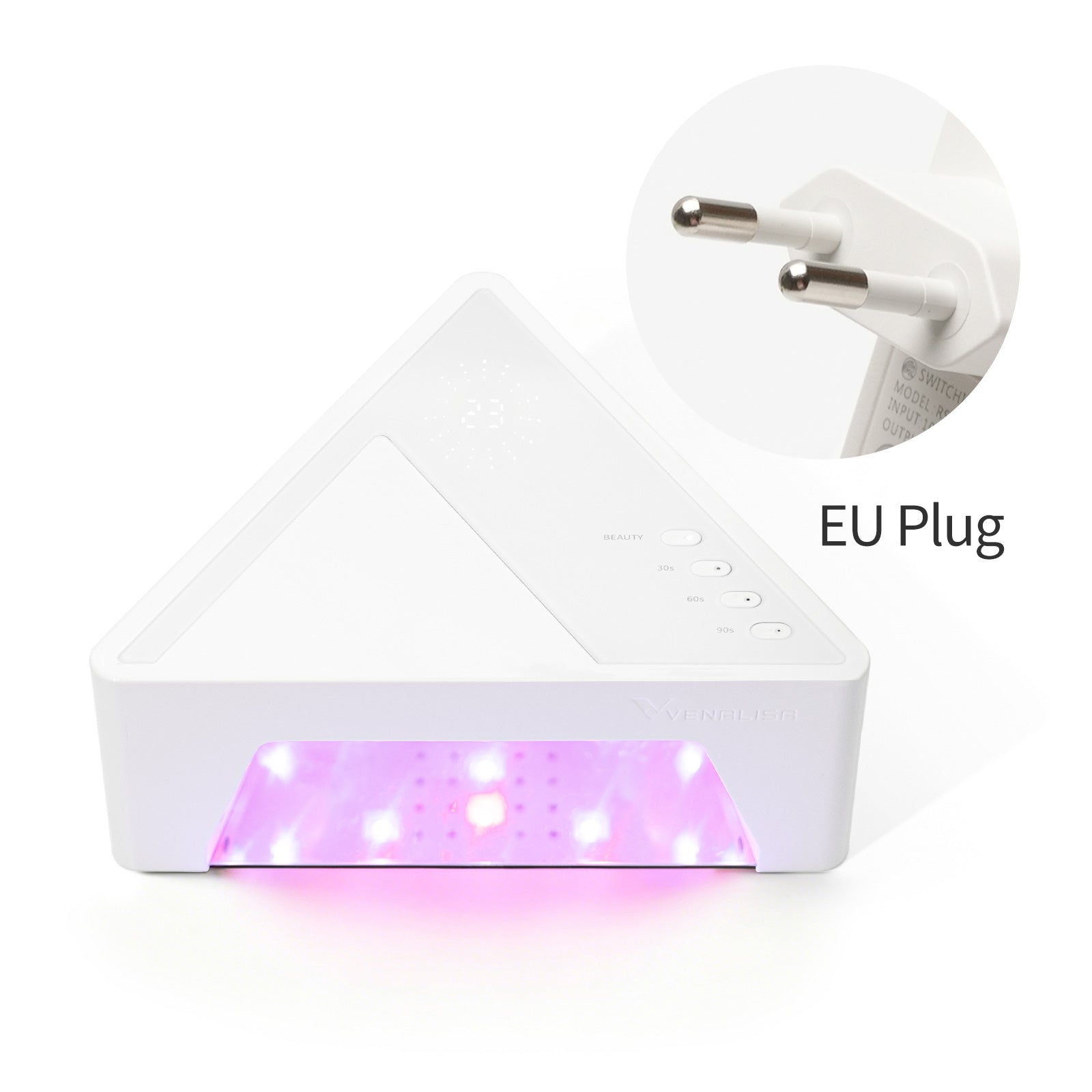 VENALISA Mini vörösfényes UV/LED műkörmös lámpa 28,8W - 24 LED