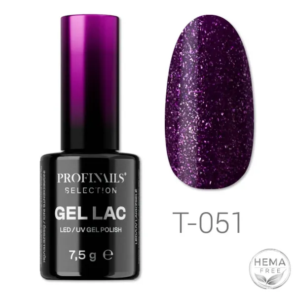 Profinails Selection Gel Lac LED/UV lakkzselé 7,5 g No.T051